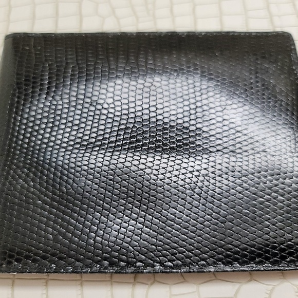 Super Rare Vintage Lizard Dunhill Bi-Fold Wallet&Card Holder - Picture 7 of 16